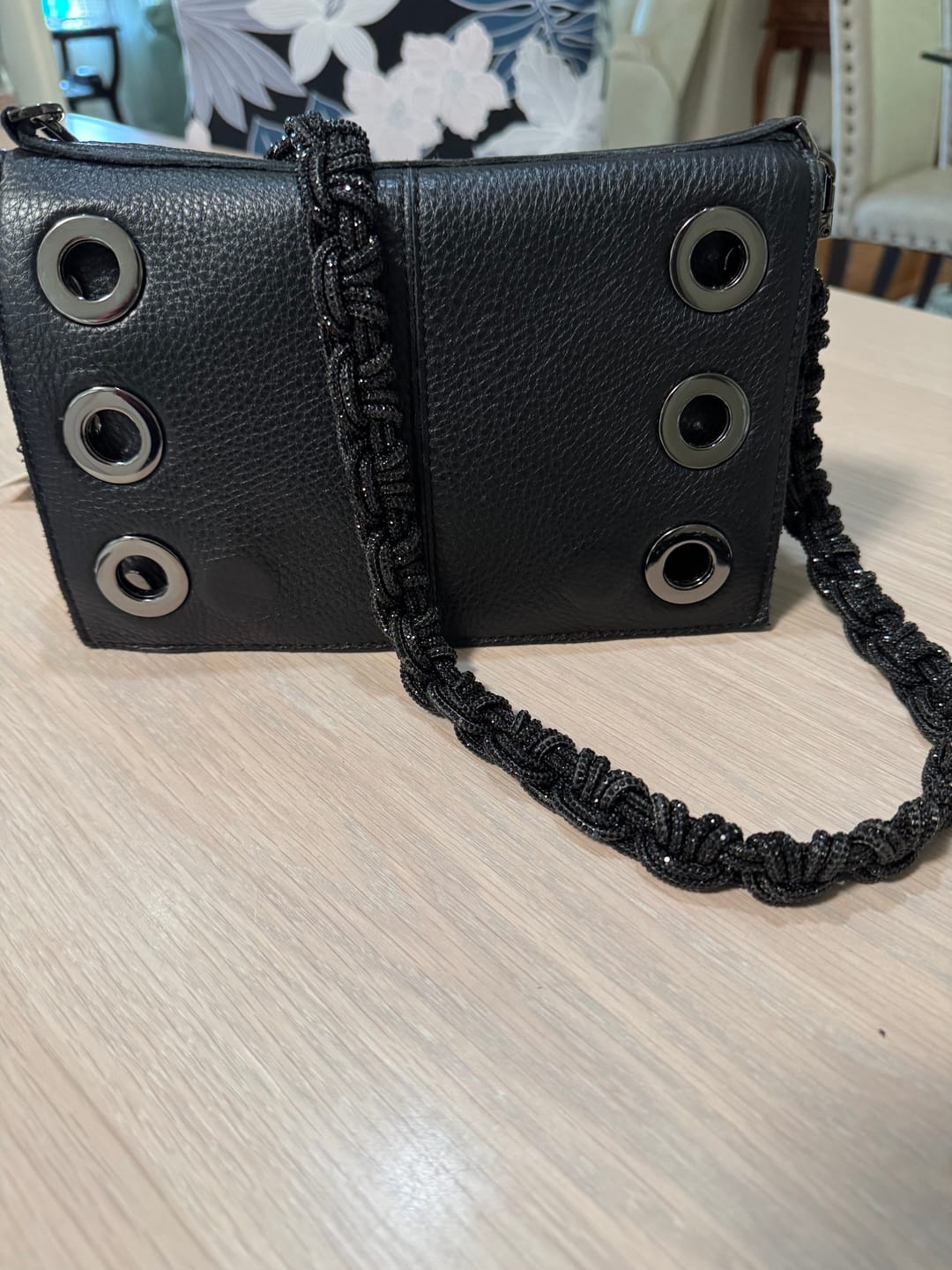 Customer photo review of PETITE CROWN STRAP - Jet Black