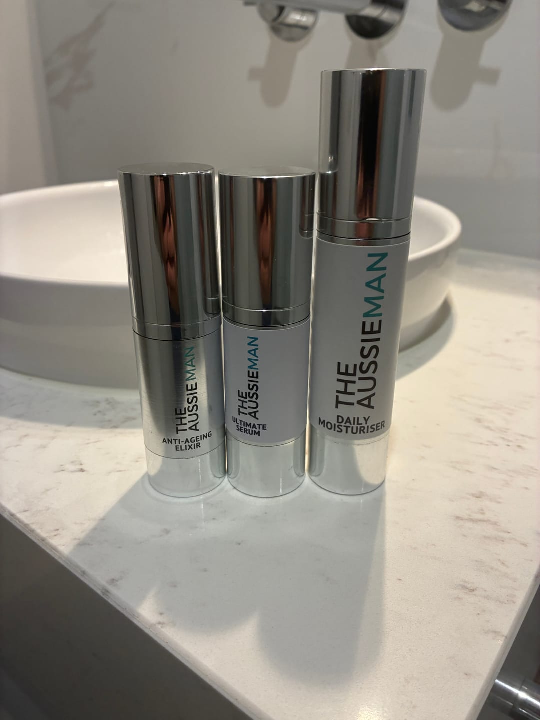 Customer photo review of Anti-Ageing Essentials Set