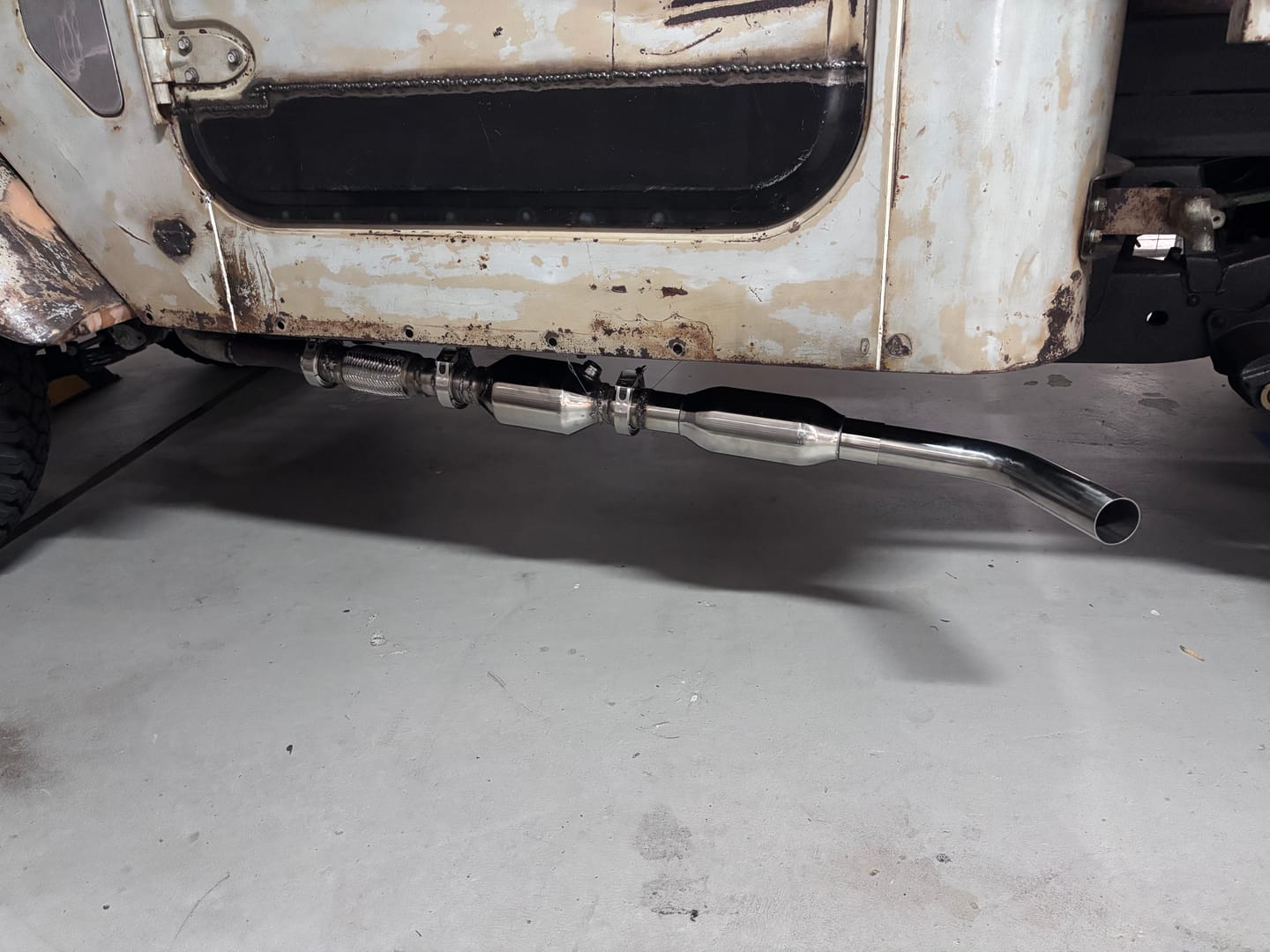 Customer photo review of 2" 51MM EXHAUST STAINLESS STEEL QUICK RELEASE CLAMP KIT (VB200Q-304)