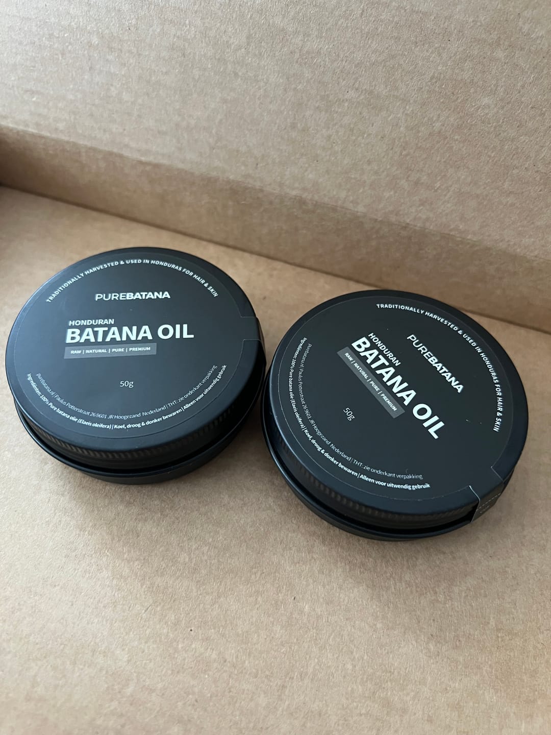 Customer photo review of 100% Raw Batana Oil (haarolie)