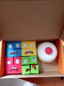 Customer photo review of Rubik Emoji Oyun Seti