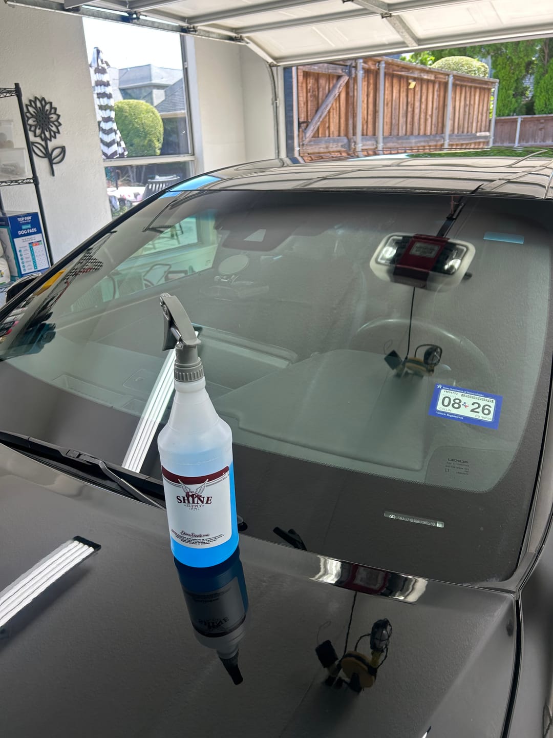 Customer photo review of "Express Series" Glass Cleaner - Gallon