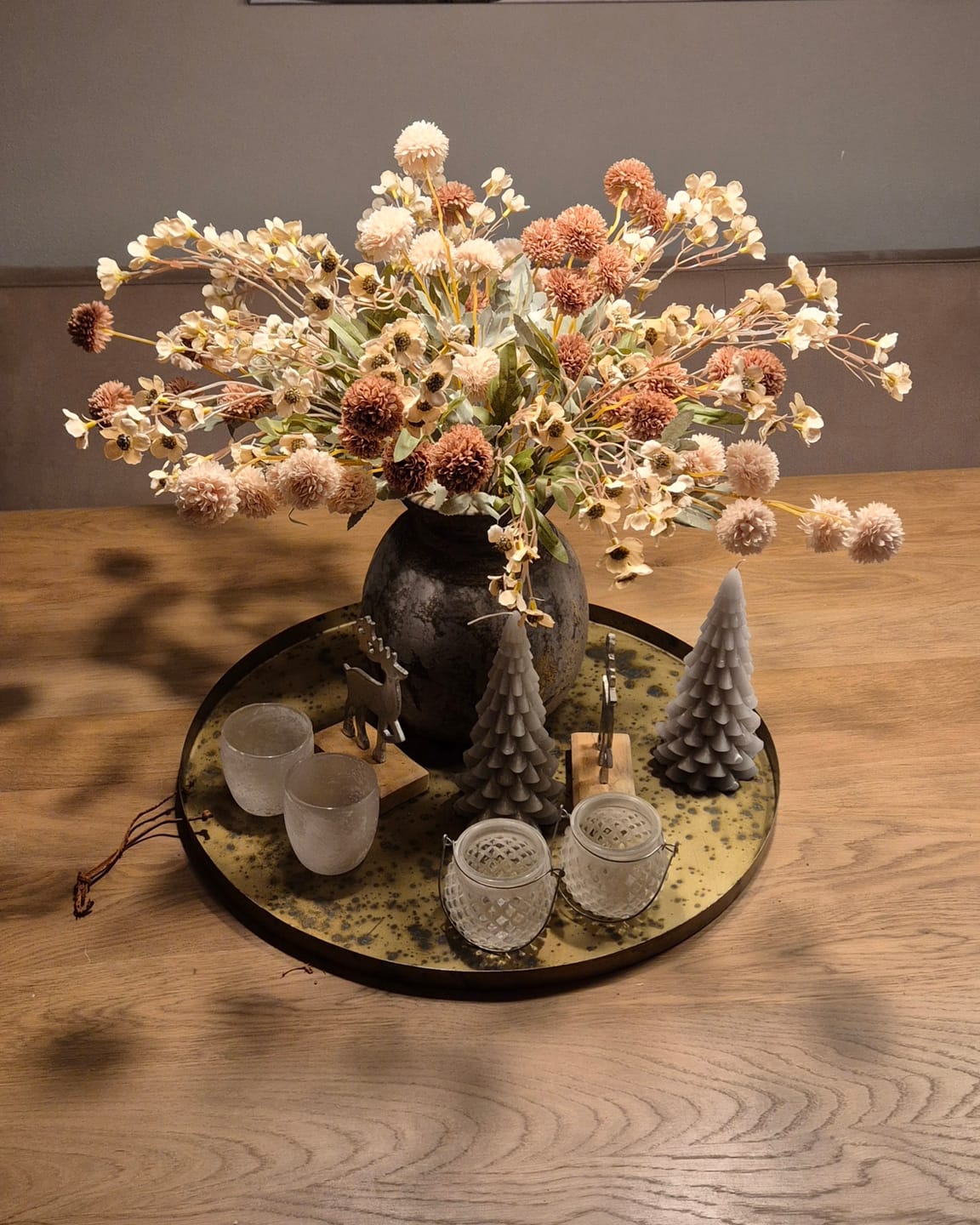 Customer photo review of Wax Arrangement - Crème mix