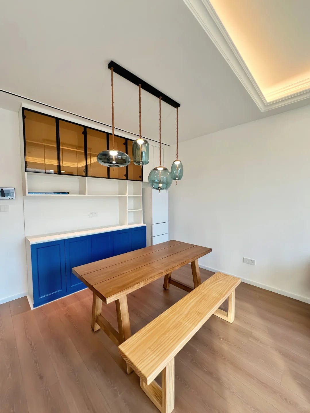 Customer photo review of Clara Glass LED Pendant Light