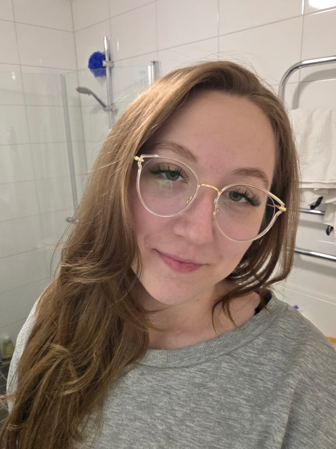 Customer photo review of Bonita Eyeglasses