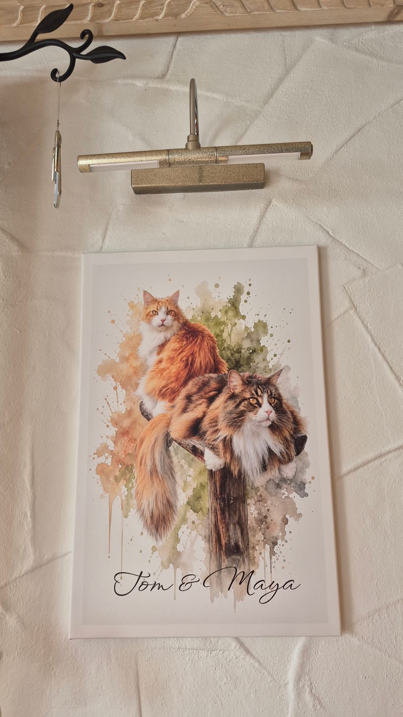 Customer photo review of Euer Foto als Kunstwerk – mit Live-Vorschau, als Poster oder Leinwand