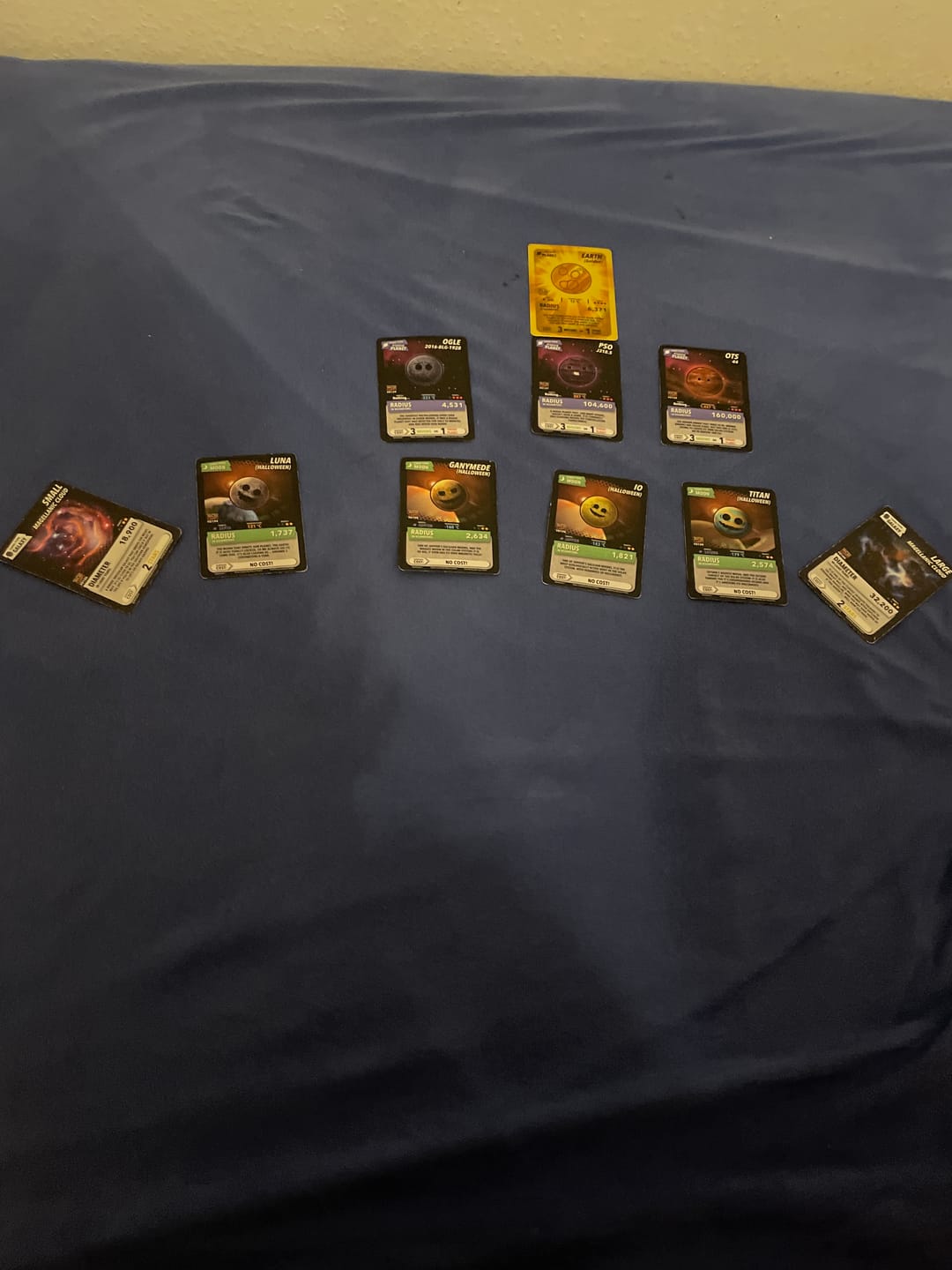 Customer photo review of SolarCards Booster Pack 2nd Edition
