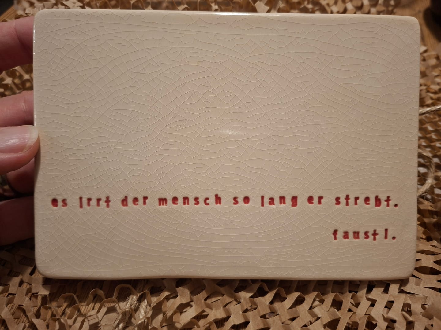 Customer photo review of Es irrt der Mensch - Edition September 2026