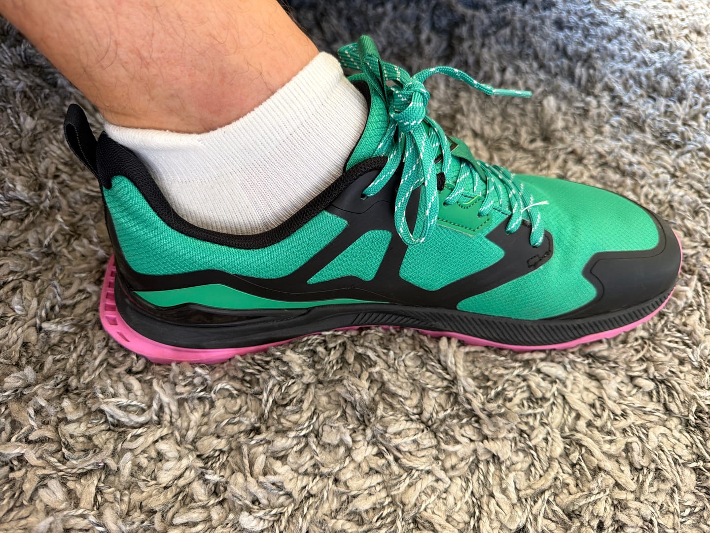 Customer photo review of Aurora - Wide Toe Sneakers