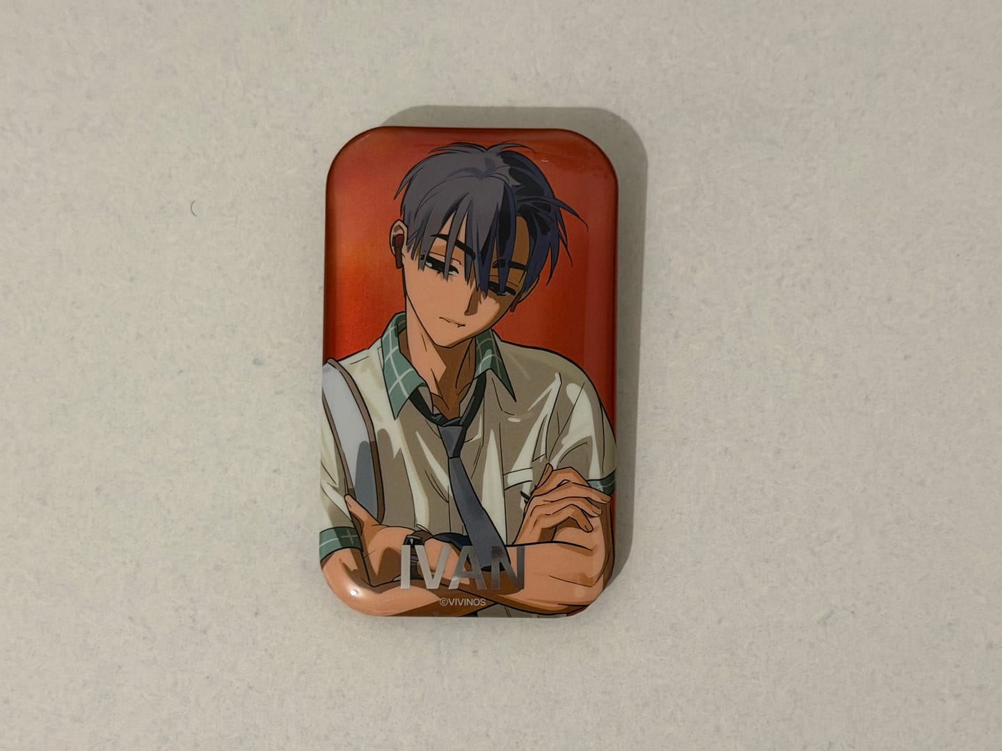 Customer photo review of Alien Stage Zombie Stage: Fading Youth Series Square Badge