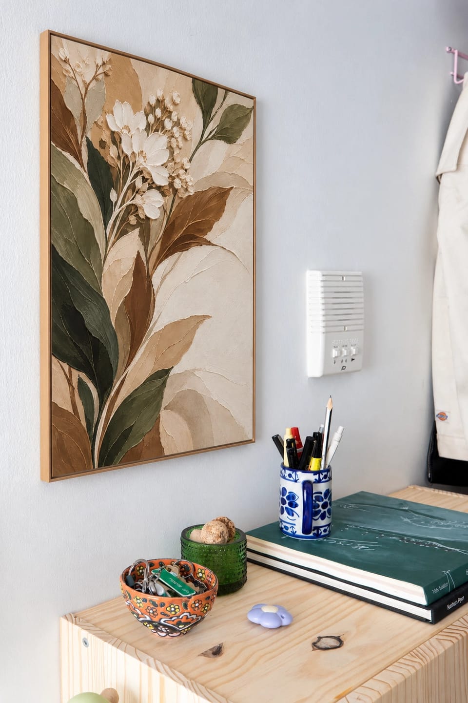 Customer photo review of Textured & Impasto Art｜Earth Botanical Harmony