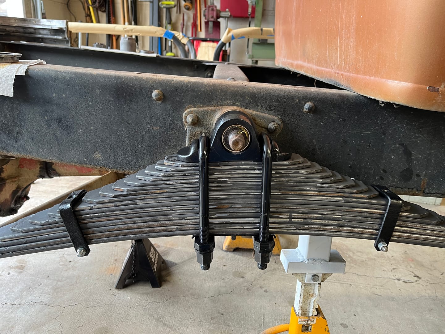 Customer photo review of 5/8 Inch Diameter U-Bolts - Semi Round
