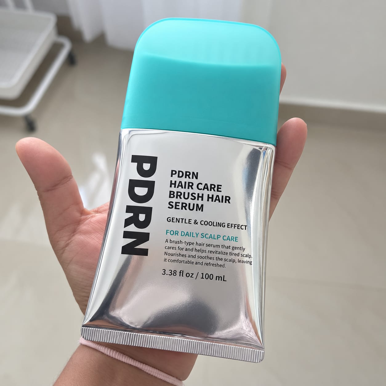 Customer photo review of Verana Glow Sérum con Cepillo para el Cuero Cabelludo