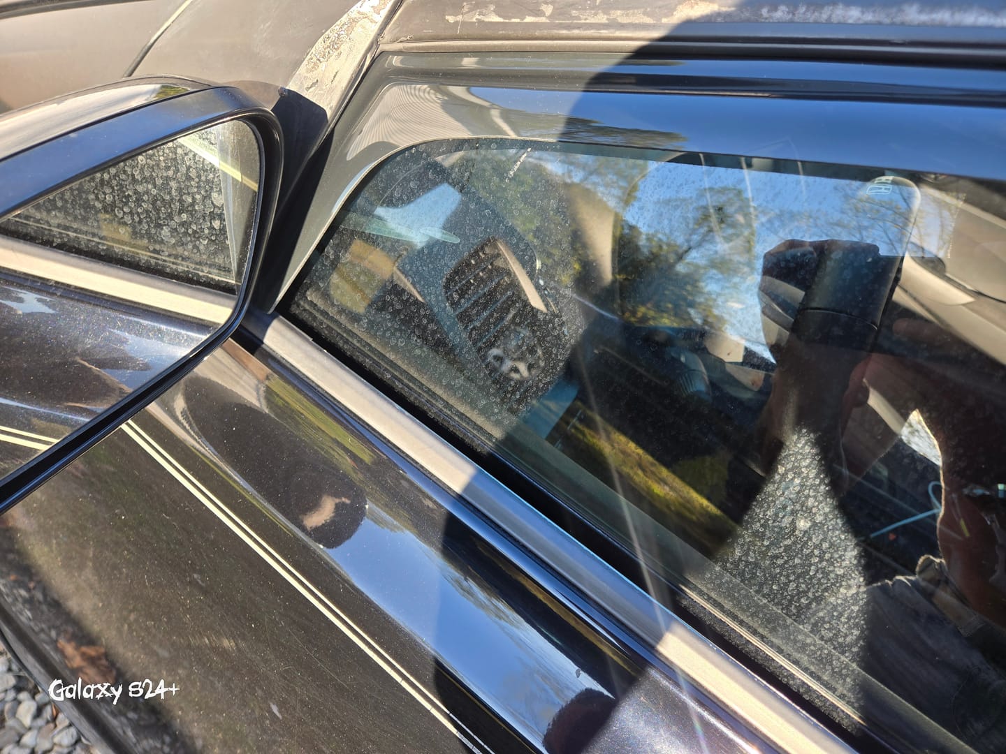 Customer photo review of 2006-11 Honda Civic Coupe Window Visors Wind Deflectors Rain Guards