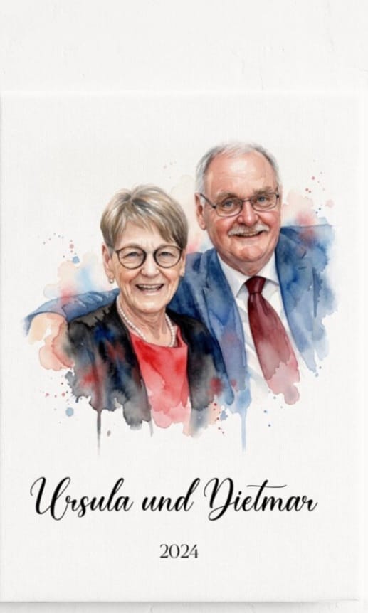 Customer photo review of Euer Foto als Aquarell-Kunstwerk