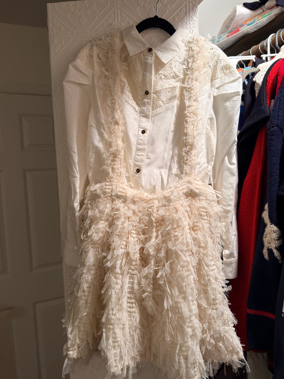 Customer photo review of Ivanna Ivory Blouse and Skirt Set