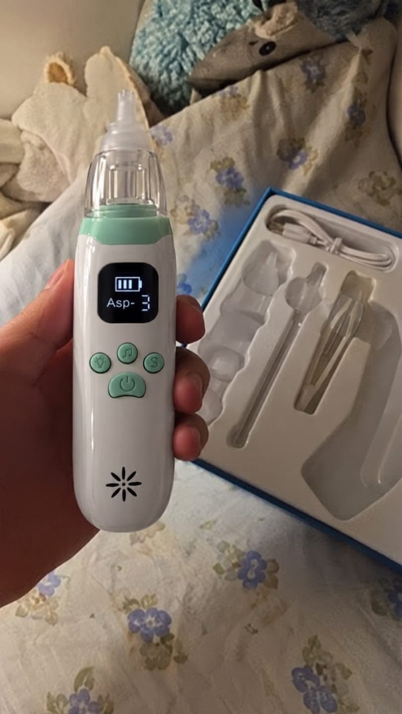 Customer photo review of BubClear Electric Nasal Aspirator