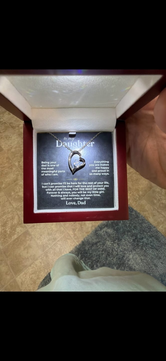 Customer photo review of To My Daughter - Love Dad - Beautiful Gift Set - SS559