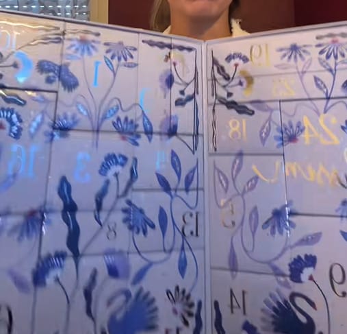 Customer photo review of Calendrier Blissim Haut de Gamme