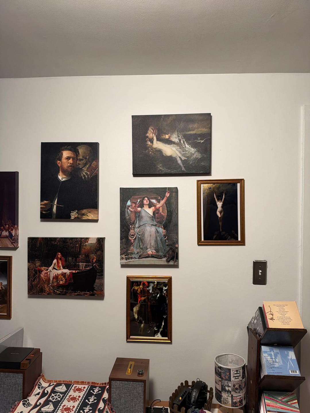 Customer photo review of The Kiss of the Siren (1882) by Gustav Wertheimer