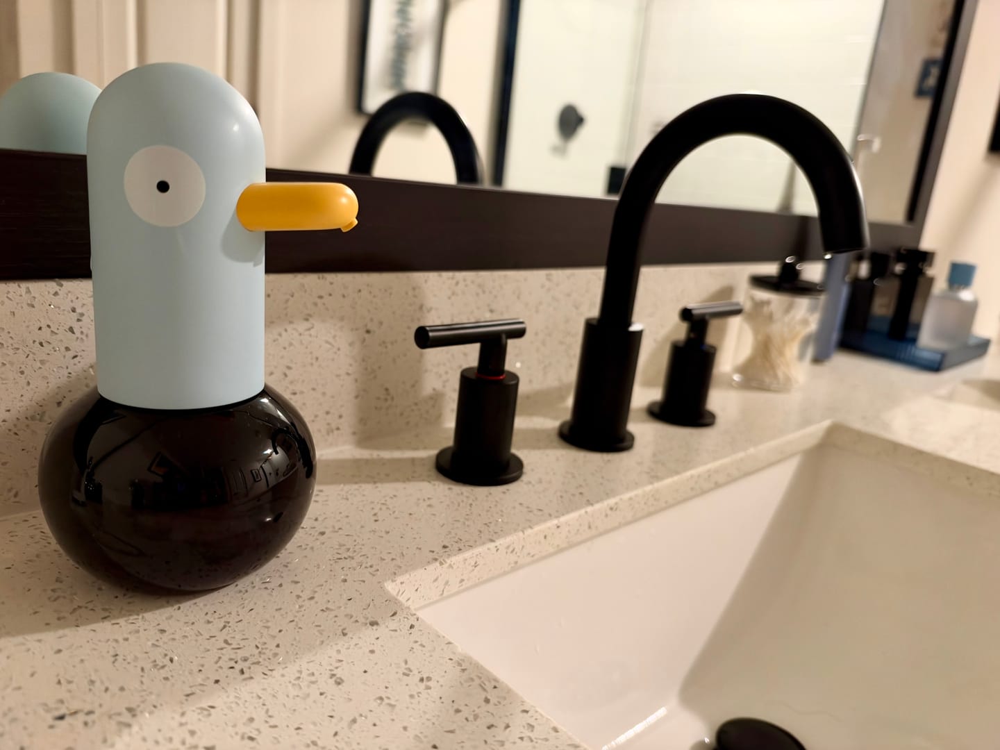 Customer photo review of The Duck — Touchless Foam Soap Dispenser
