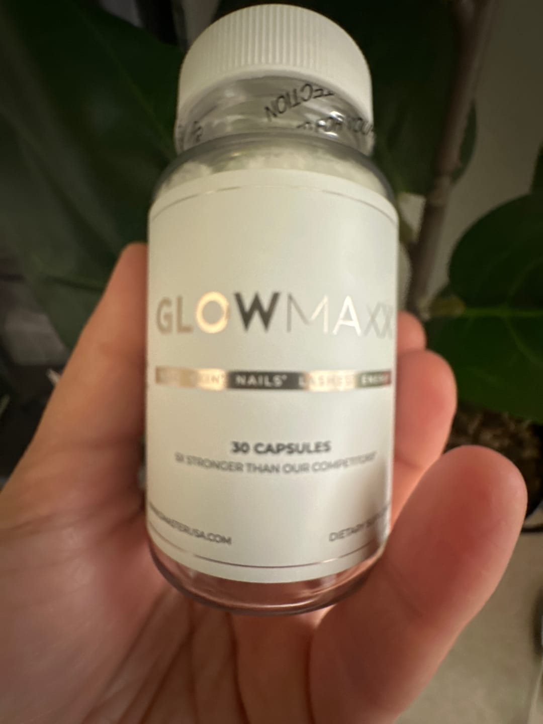 Customer photo review of GLOW MAXX
