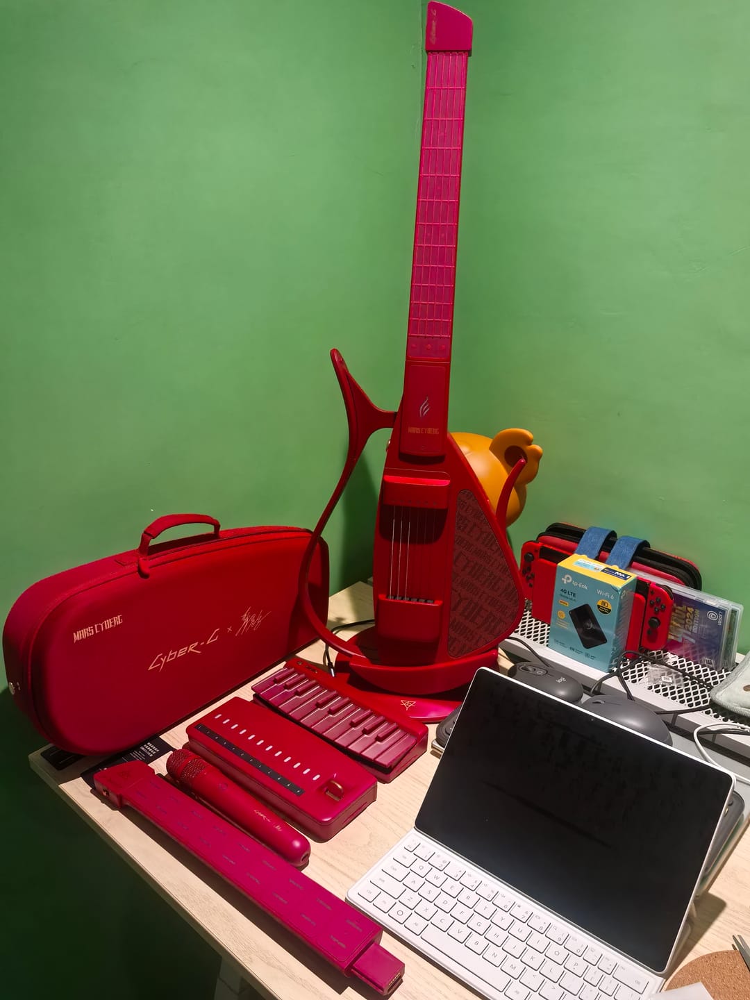 Customer photo review of Cyber-G Guitar String Module