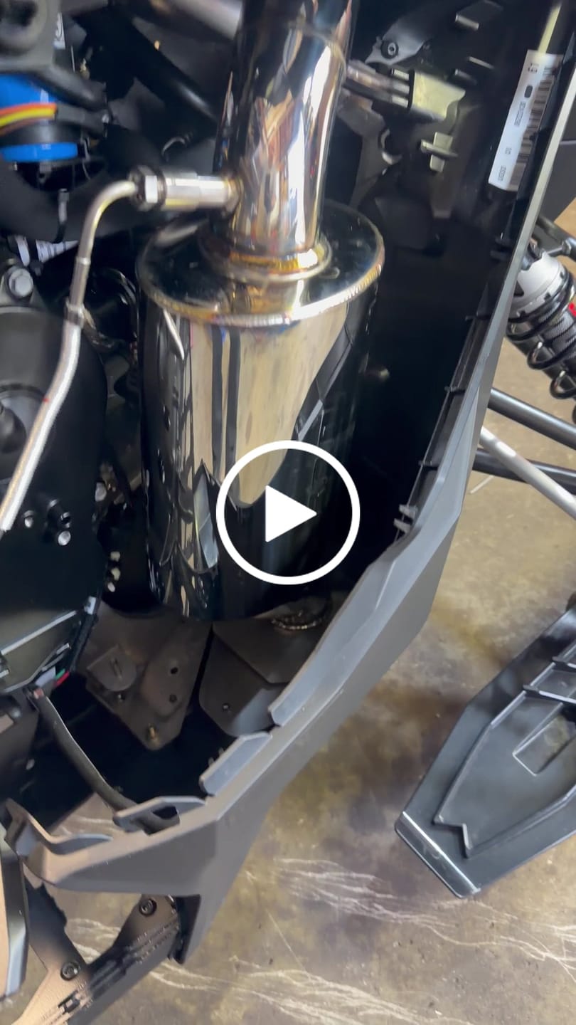 Customer video review of RPM Gen 5 Ski-Doo 850 NA Stainless Snowmobile Sport Muffler 2023-26 Etec Rev