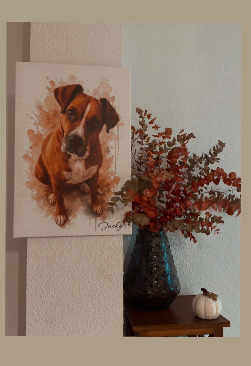 Customer photo review of Vuestra foto como obra de arte – con vista previa en vivo, como póster o lienzo