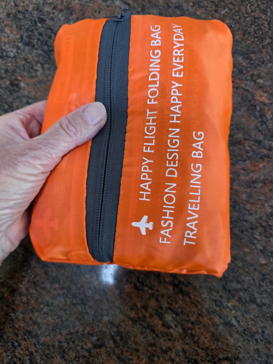 Customer photo review of Sac de Voyage Pliable Grande Capacité