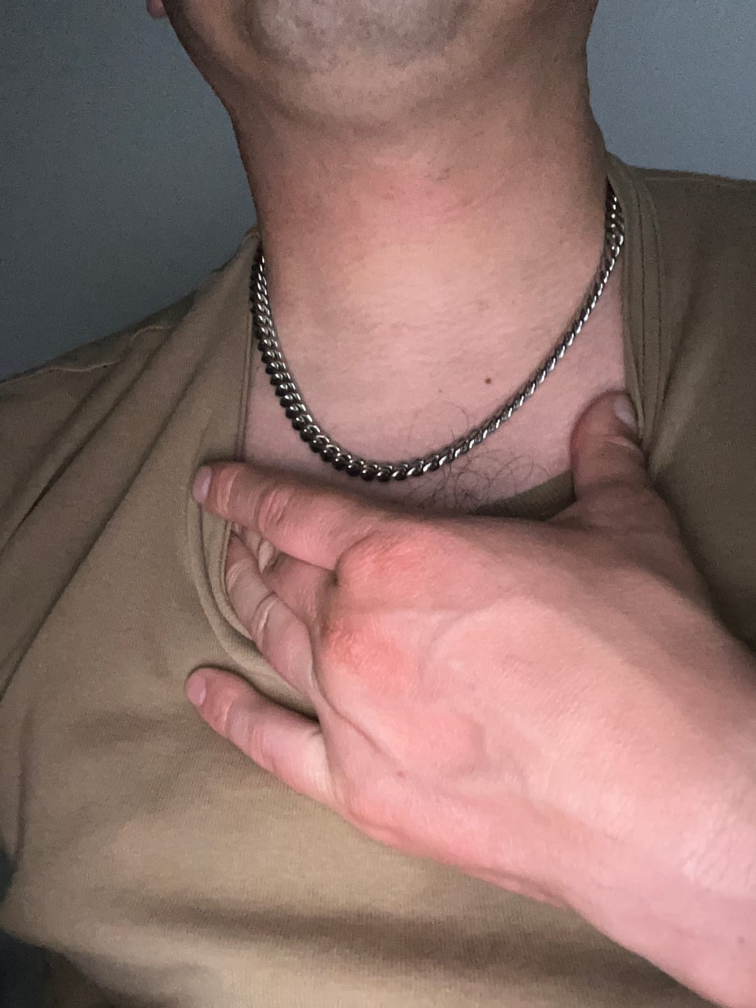 Customer photo review of Cadena Cuban Link 8mm