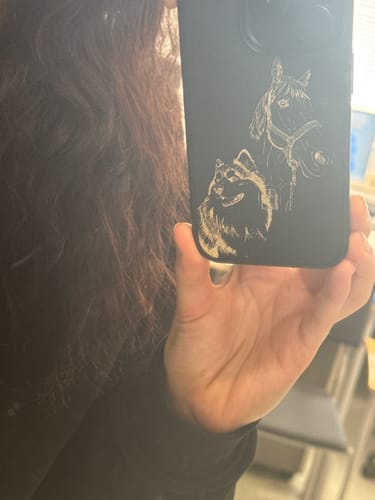Customer photo review of HIILI – Puhelimen kuoret mustasta koivusta 🇫🇮
