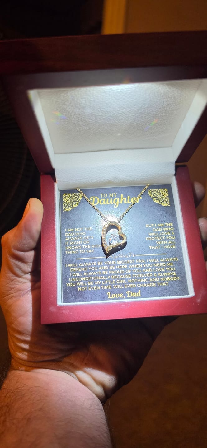 Customer photo review of To My Daughter - Love Dad - Beautiful Gift Set - SS559