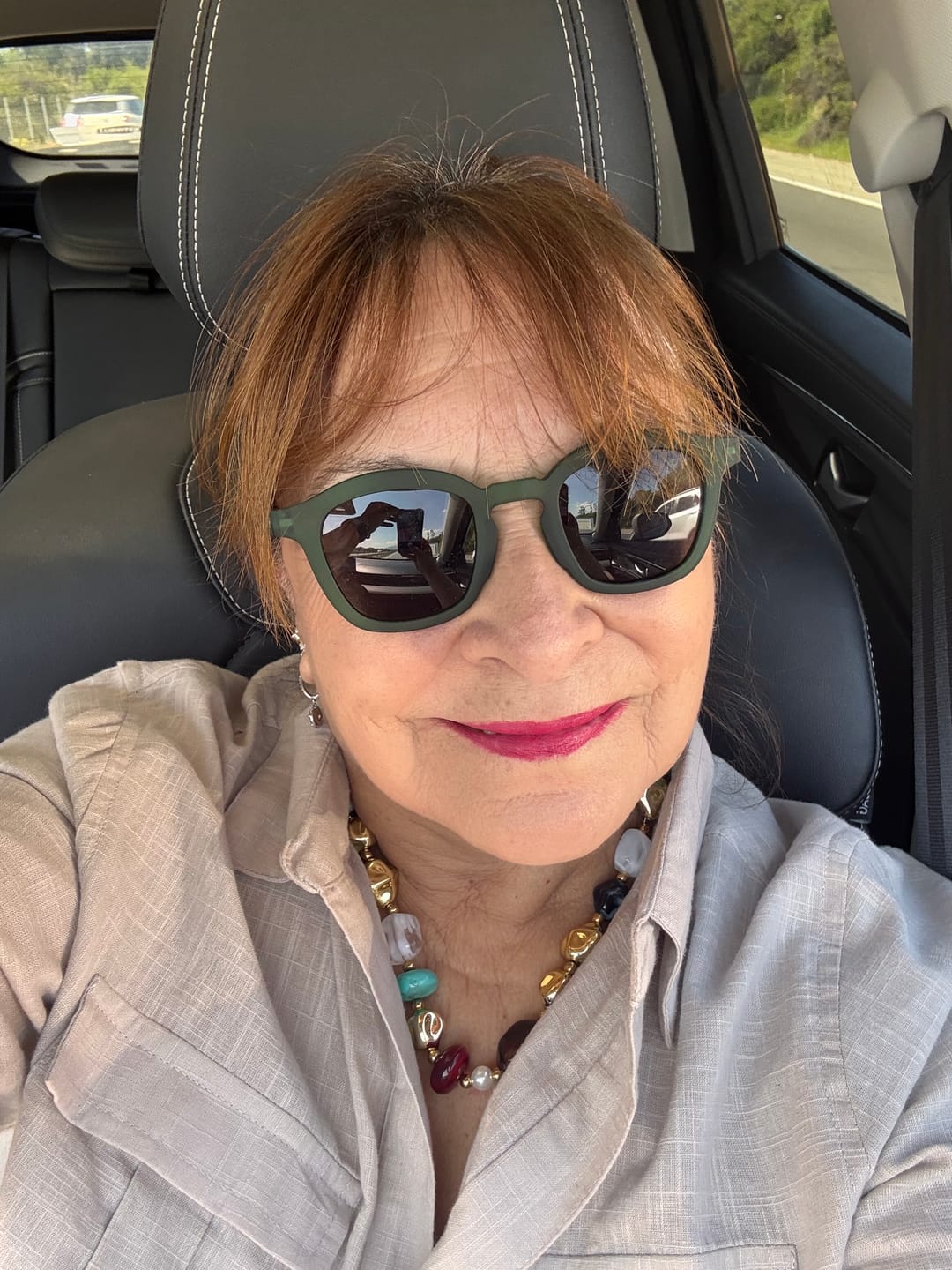 Customer photo review of Anteojos de sol Thom Dark Green