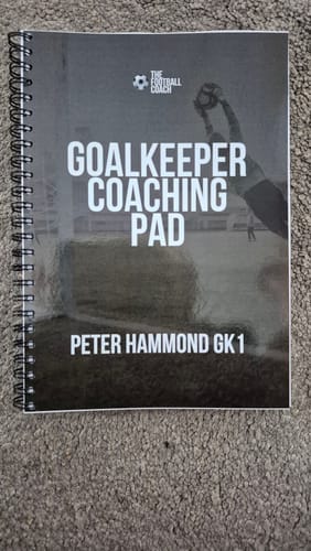 Customer photo review of Goalkeeping Notepad