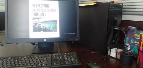 Customer photo review of Developing Klopp's Attacking Football