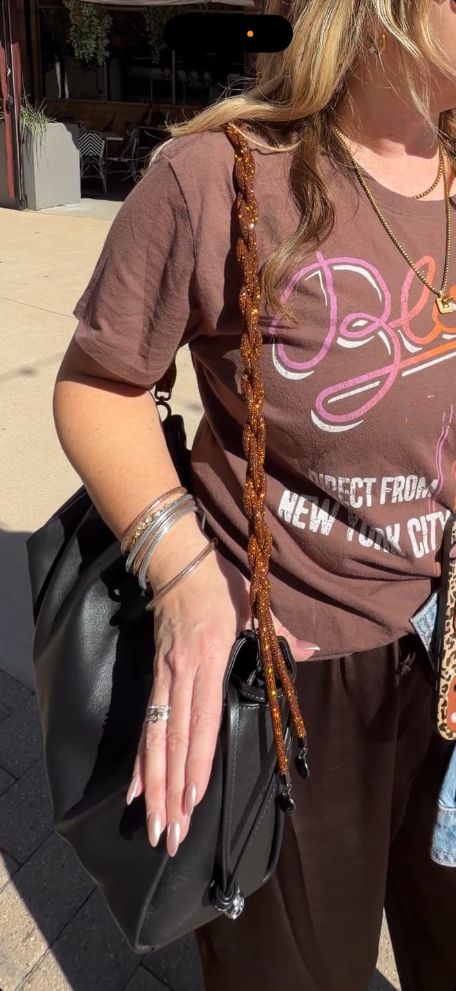 Customer photo review of CHAIN STRAP - Amber