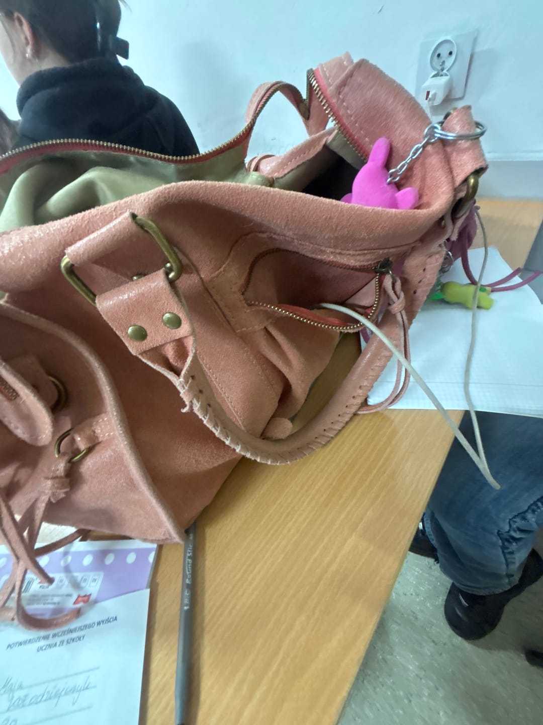 Customer photo review of It girl bag coral