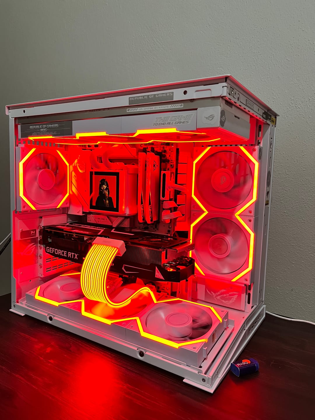 Customer photo review of AsiaHorse Hydrus ARGB PSU Uzatma Kablosu