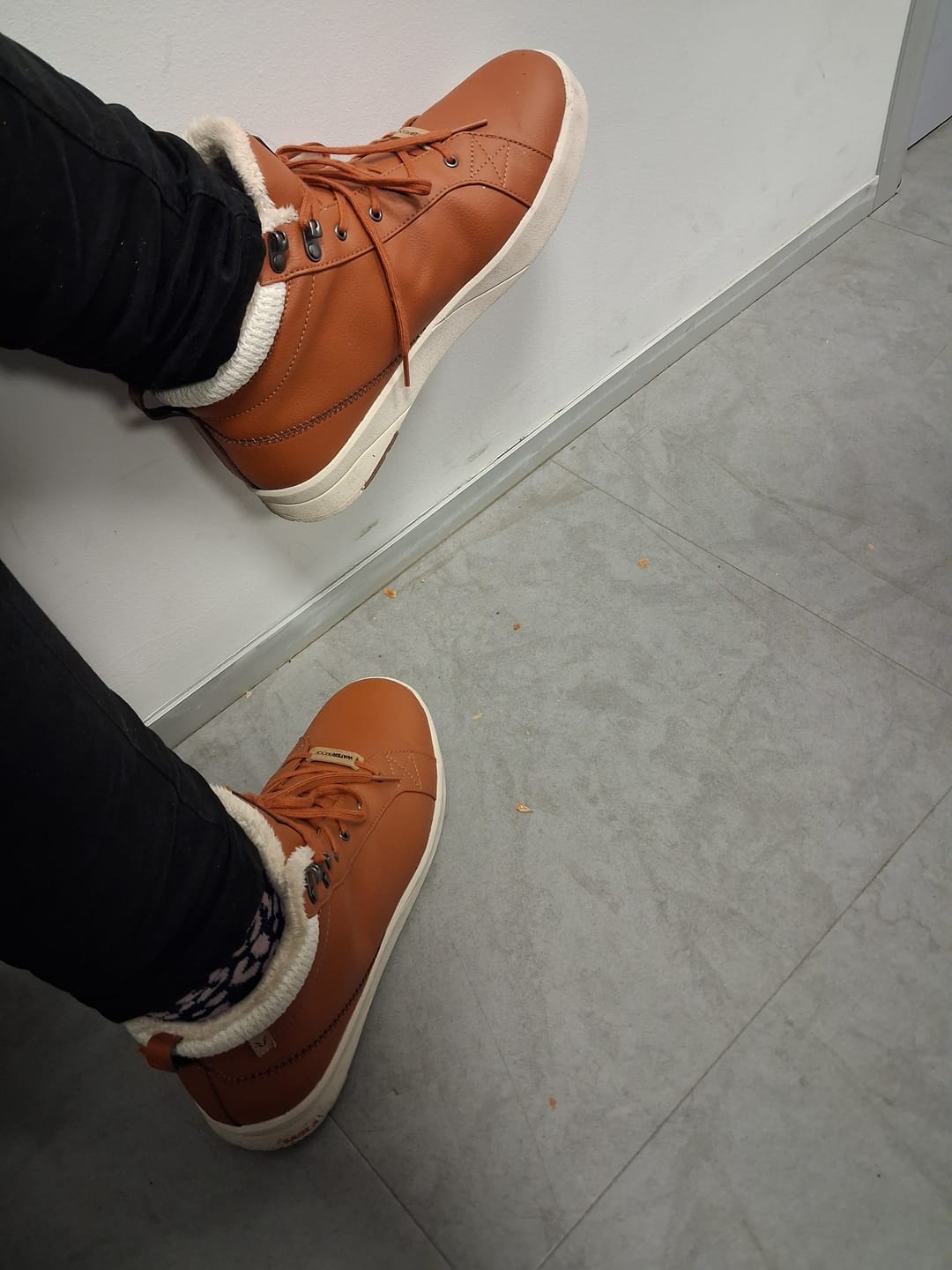 Customer photo review of Bergen Waterproof Warm W Caramel