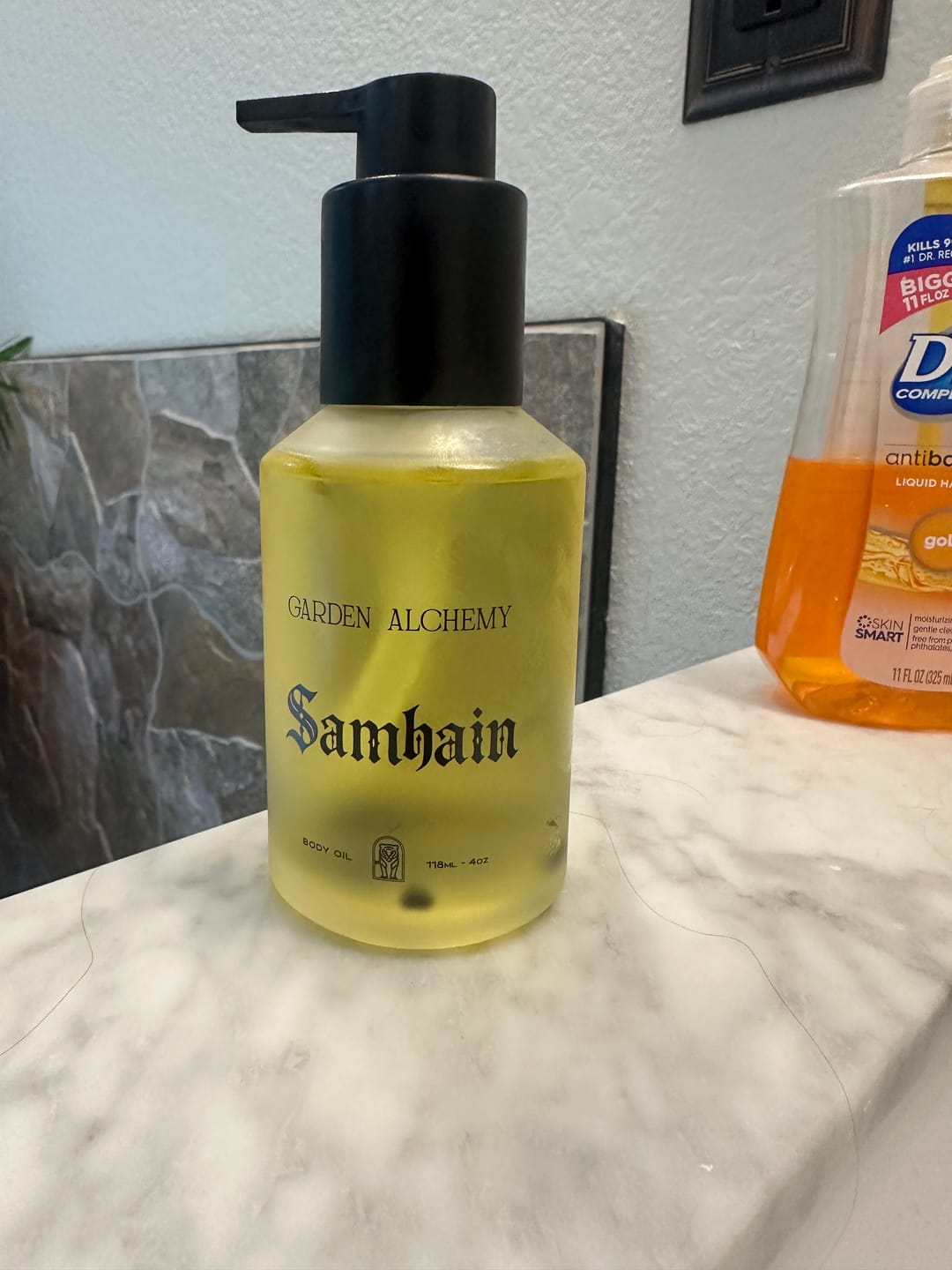 Customer photo review of SAMHAIN body oil (seasonal)
