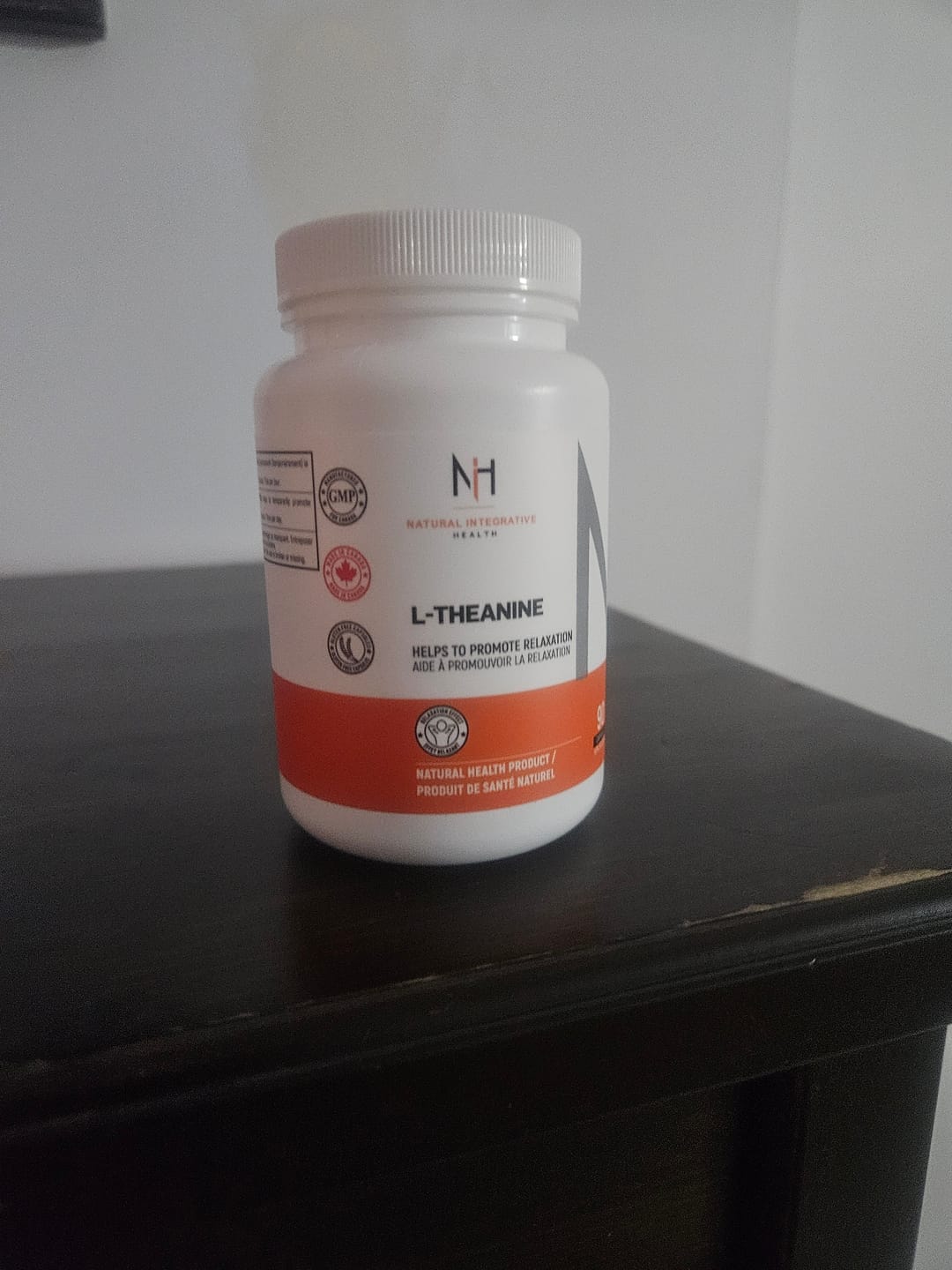 Customer photo review of NIH - L-Théanine 90 capsules