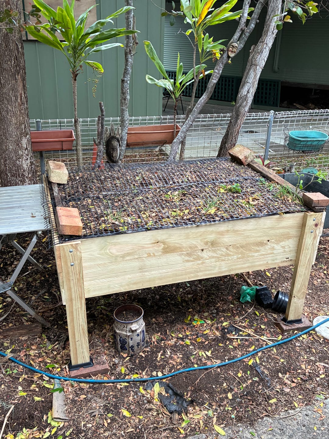 Customer photo of their Wide Raised Garden Bed