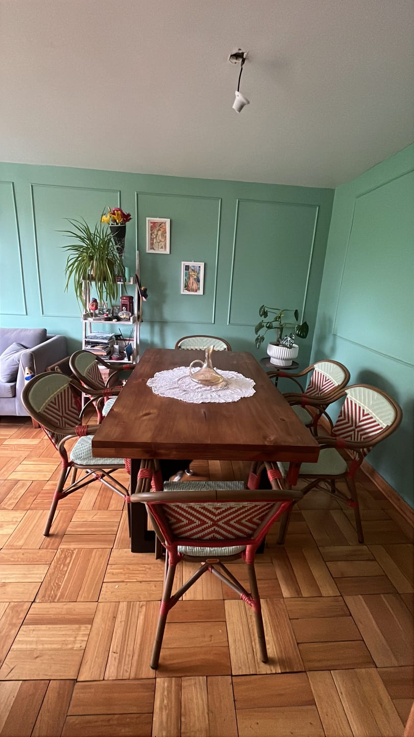Customer photo review of SILLA PARISINA (BRAZOS) MENTA