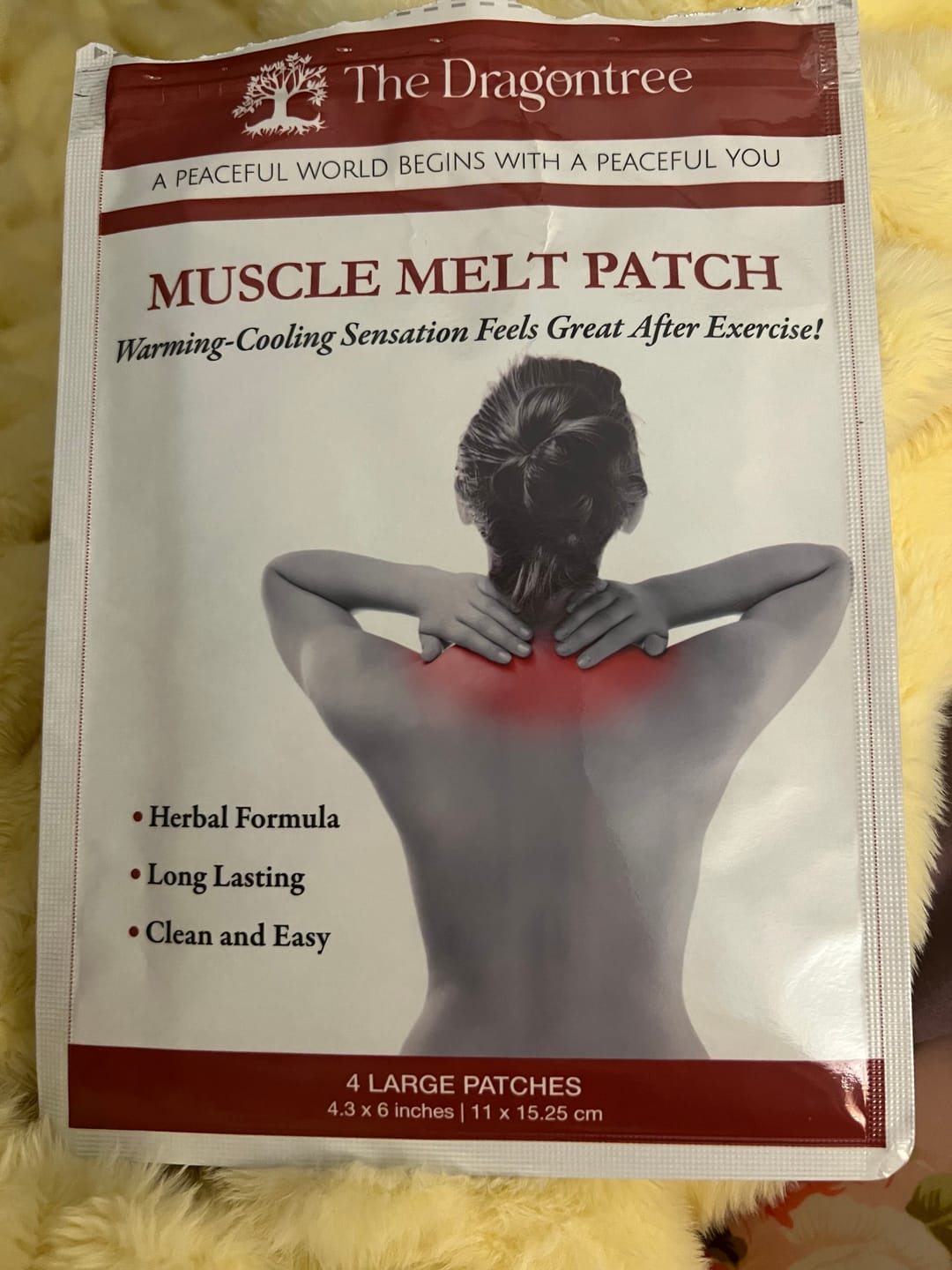 Customer photo review of Muscle Melt Deep Relief Bundle