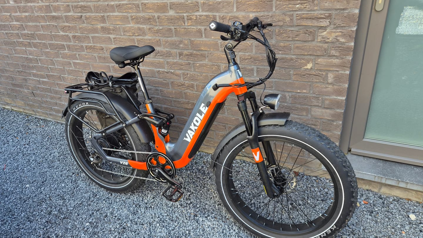 Customer photo review of Vakole V26 26" Fat Bike 998Wh Full Suspension Electric SUV E-Bike
