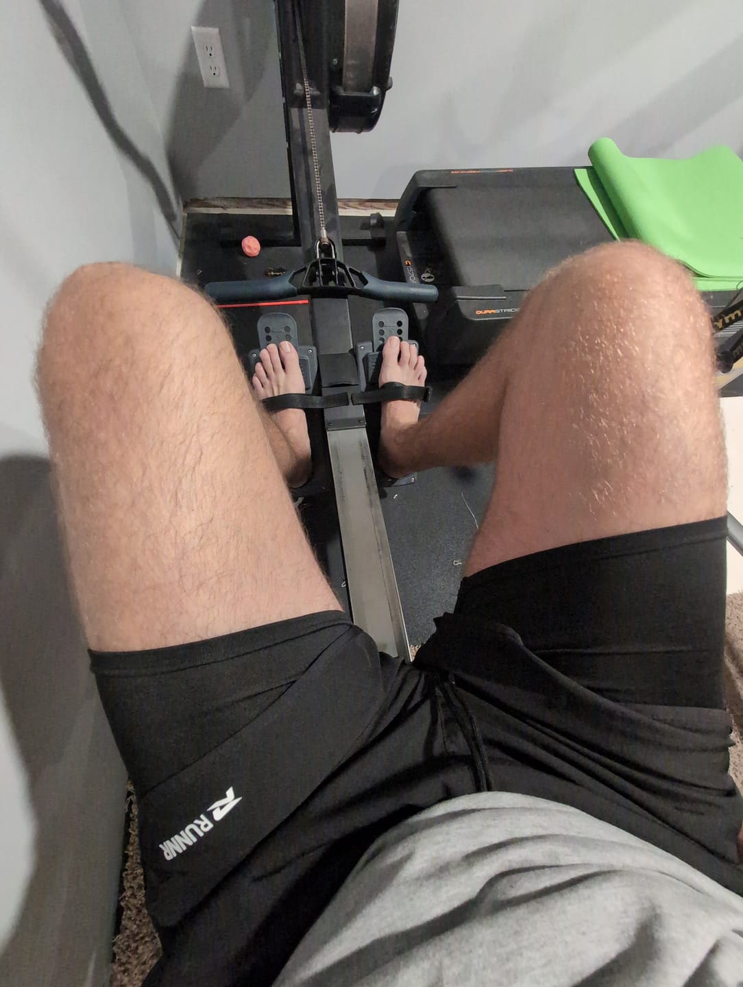 Customer photo review of RUNNR 2-in-1 Running Shorts