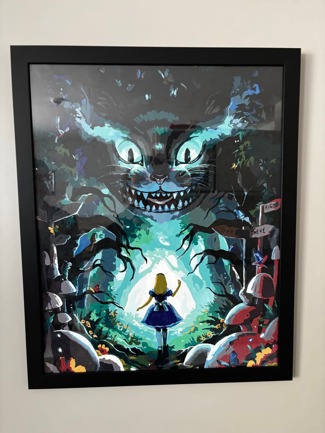 Customer photo review of Malen nach Zahlen - Das Wunderland betreten  - by jojoesart