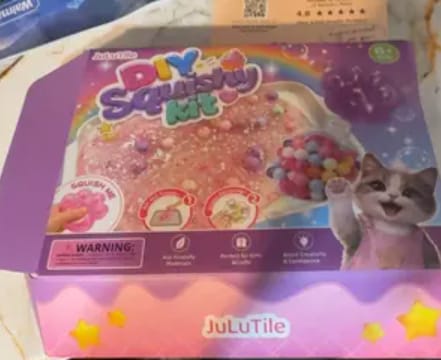 Customer photo review of DIY Squishy Kit