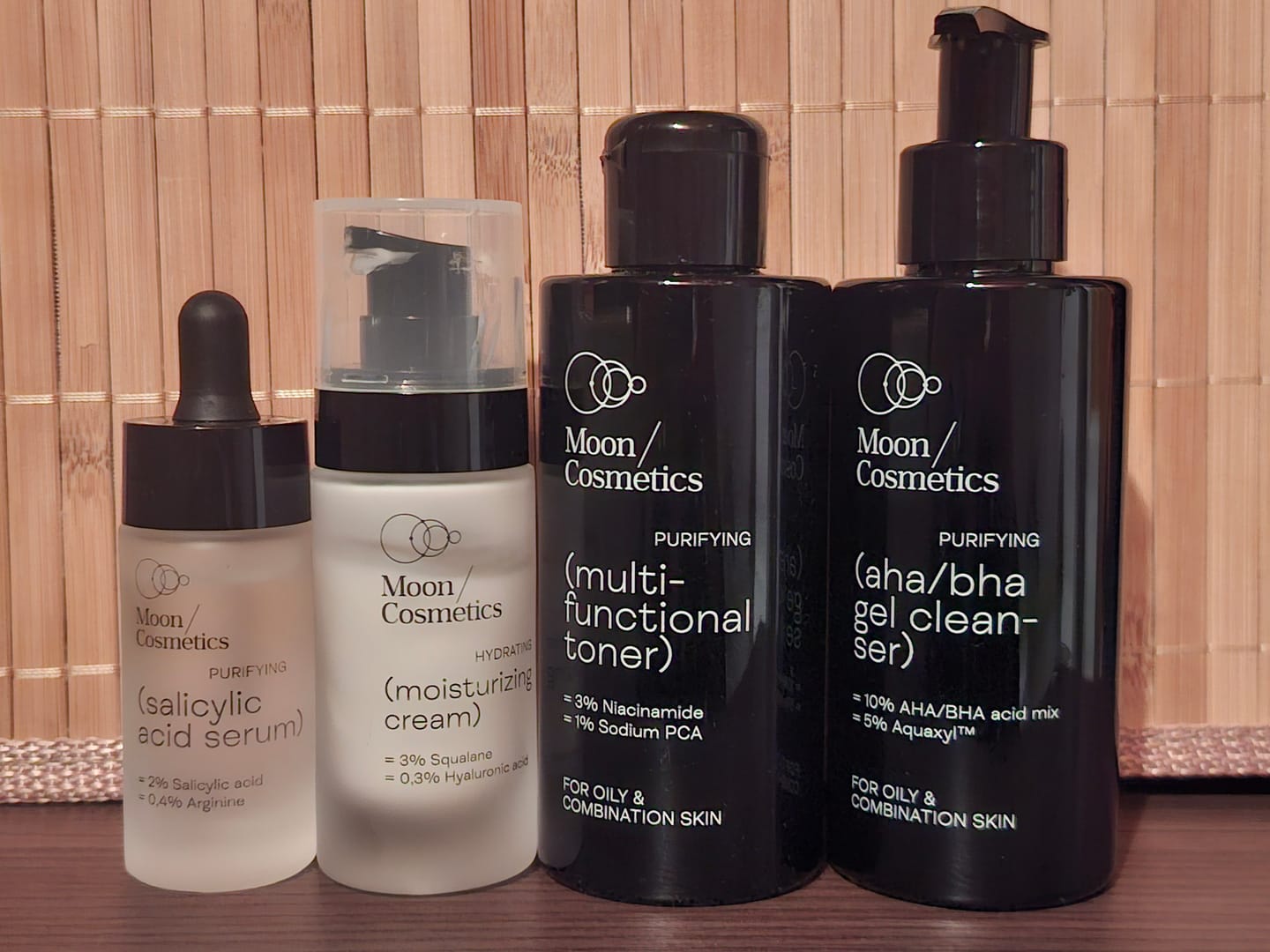 Customer photo review of Rinkinys aknės pažeistai odai